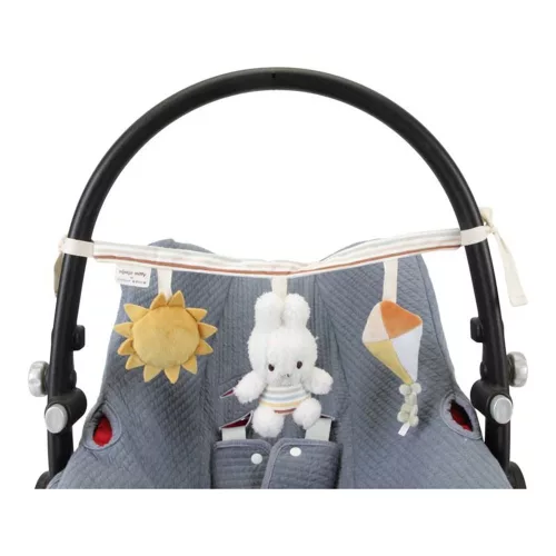 Little Dutch miffy babakocsi lánc- vintage csíkos