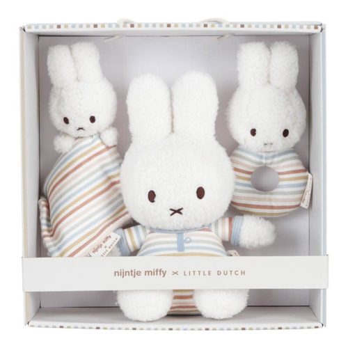 Little Dutch Miffy ajándékdoboz- Vintage csíkos