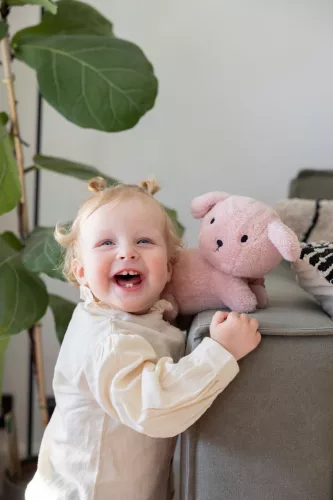 TIAMO Snuffie plüss kutya 25cm- Pink