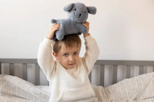 TIAMO Snuffie plüss kutya 25cm- Kék