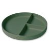 NUUROO Osztott szilikon tányér- Zöld