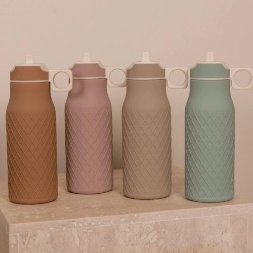 Nuuroo Isa szilikon ivópalack 400ml- Kavics