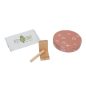 Petit Artichaut kéz- és lábnyomat készítő Baby Box kerek - Rainbow Terracotta