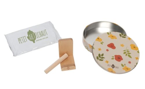 Petit Artichaut kéz- és lábnyomat készítő Baby Box kerek - Little Prairie