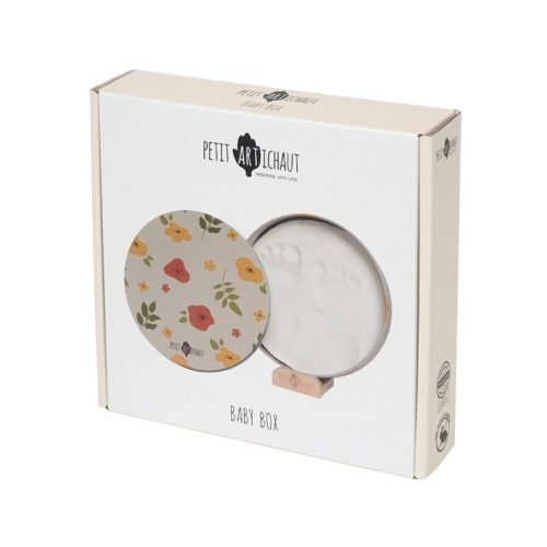 Petit Artichaut kéz- és lábnyomat készítő Baby Box kerek - Little Prairie