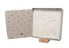 Petit Artichaut kéz- és lábnyomat készítő Baby Box négyzet - Pretty Hearts