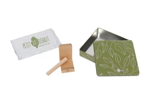 Petit Artichaut kéz- és lábnyomat készítő Baby Box négyzet - Olive Tree