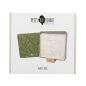   Petit Artichaut kéz- és lábnyomat készítő Baby Box négyzet - Olive Tree