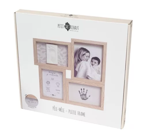 Petit Artichaut kéz- és lábnyomat készítő puzzle keret - Ivy Grey