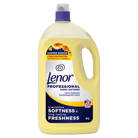 Lenor Öblítő 200 Mosás, 4L (3Db/Karton, 144Db/Raklap) Summer Breeze Sárga