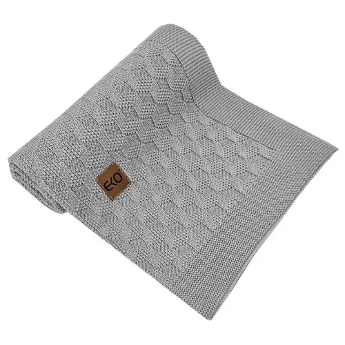EKO Bambusz takaró Light Grey 80x100cm