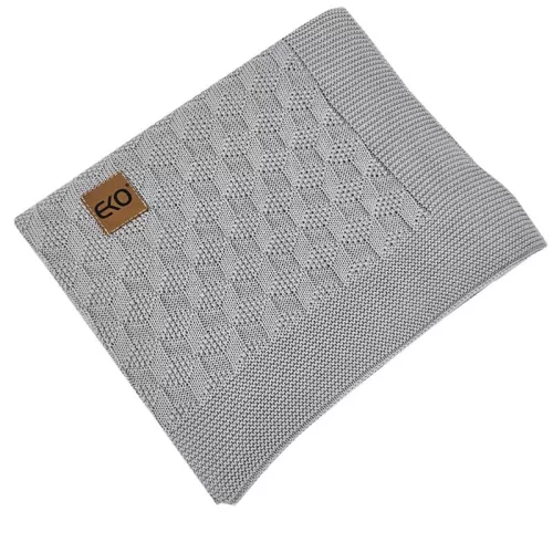 EKO Bambusz takaró Light Grey 80x100cm