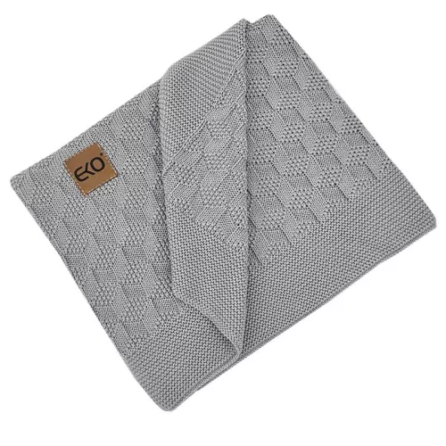 EKO Bambusz takaró Light Grey 80x100cm