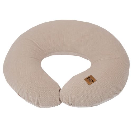 EKO Szoptatós párna kicsi VELVET Bees Beige 60x60 cm