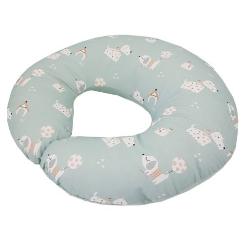 EKO Szoptatós párna kicsi VELVET Dogs Mint 60x60 cm