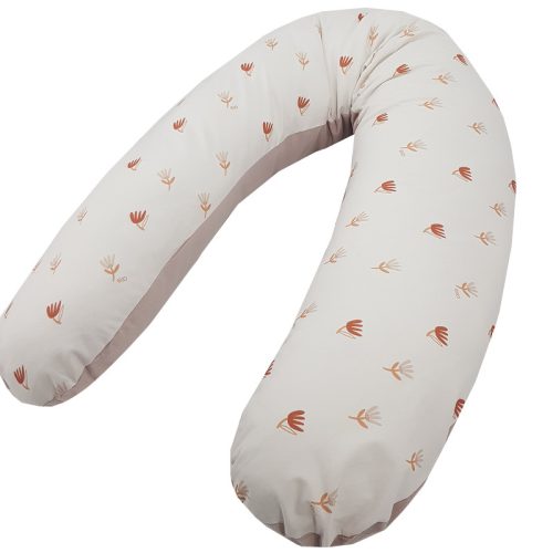EKO Szoptatós párna velvet Beige Meadow 180cm