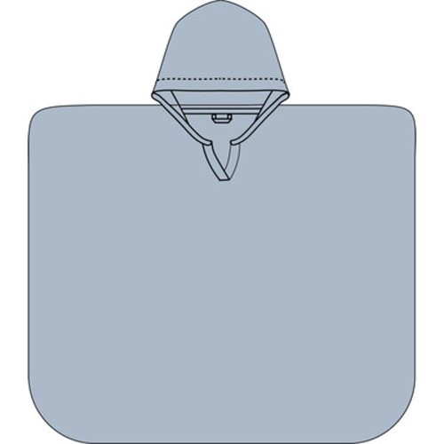 Petu Petu Muszlin poncsó kapucnival- Kék(1-2év)