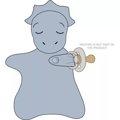 Petu Petu Dínós ölelő szundikendő- Rózsa