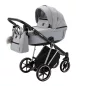   ADAMEX Kočík kombinovaný Belissa Special Edition Grey/Silver
