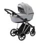   ADAMEX Kočík kombinovaný Belissa Special Edition Grey/Silver