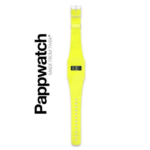Djeco Papír karóra - YELLOW / NEON - Pappwatch