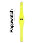 Djeco Papír karóra - YELLOW / NEON - Pappwatch