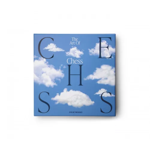 PRINTWORKS Classic sakk - Art of Chess, Clouds