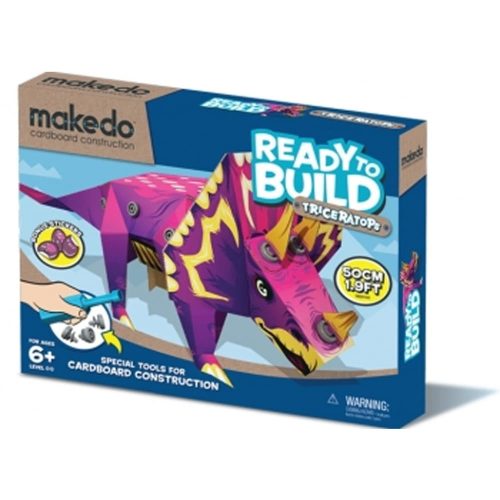 Makedo Ready to Build - Dinosauruszok - Triceratops