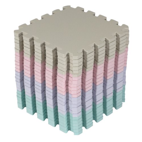 Puzzle habszivacs játszószőnyeg szett 24db Light, 180x120cm
