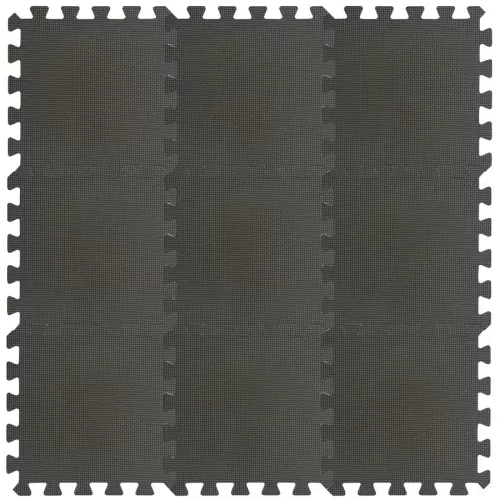 Puzzle habszivacs játszószőnyeg Cool Gray 90x90 cm