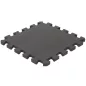   Puzzle habszivacs játszószőnyeg szegéllyel Cool Grey 92x122 cm