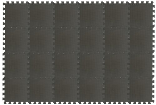 Puzzle habszivacs játszószőnyeg szett Cool Grey 180x120cm