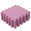 Puzzle habszivacs játszószőnyeg Pink 90x90 cm