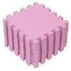 Puzzle habszivacs játszószőnyeg Pink 120x120cm