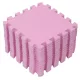 Puzzle habszivacs játszószőnyeg Pink 120x120cm