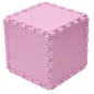 Puzzle habszivacs játszószőnyeg Pink 120x120cm