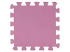 Puzzle habszivacs játszószőnyeg szegéllyel Pink 92x122 cm