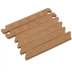   Barna szegélyek habszivacs vagy parafa játszószőnyeghez 120x150cm