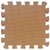 Puzzle habszivacs játszószőnyeg szett Brown 180x120cm