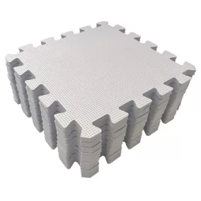 Puzzle habszivacs játszószőnyeg Silver 90x90 cm