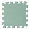 Puzzle habszivacs játszószőnyeg Light Green 90x90 cm