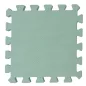 Puzzle habszivacs játszószőnyeg Light Green 90x90 cm