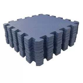 Puzzle habszivacs játszószőnyeg Blue 90x90 cm