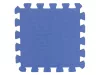Puzzle habszivacs játszószőnyeg szegéllyel Blue 92x92 cm