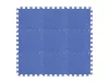 Puzzle habszivacs játszószőnyeg szegéllyel Blue 92x92 cm