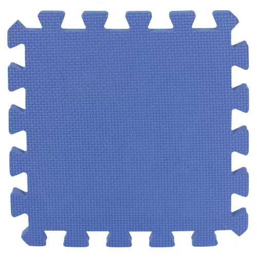 Puzzle habszivacs játszószőnyeg szett Blue 180x120cm