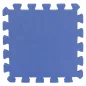 Puzzle habszivacs játszószőnyeg szett Blue 180x120cm