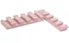 Light Pink szegélyek habszivacs játszószőnyeghez 90x90cm