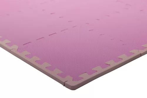 Light Pink szegélyek habszivacs játszószőnyeghez 90x90cm