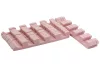 Light Pink szegélyek habszivacs játszószőnyeghez 120x120cm